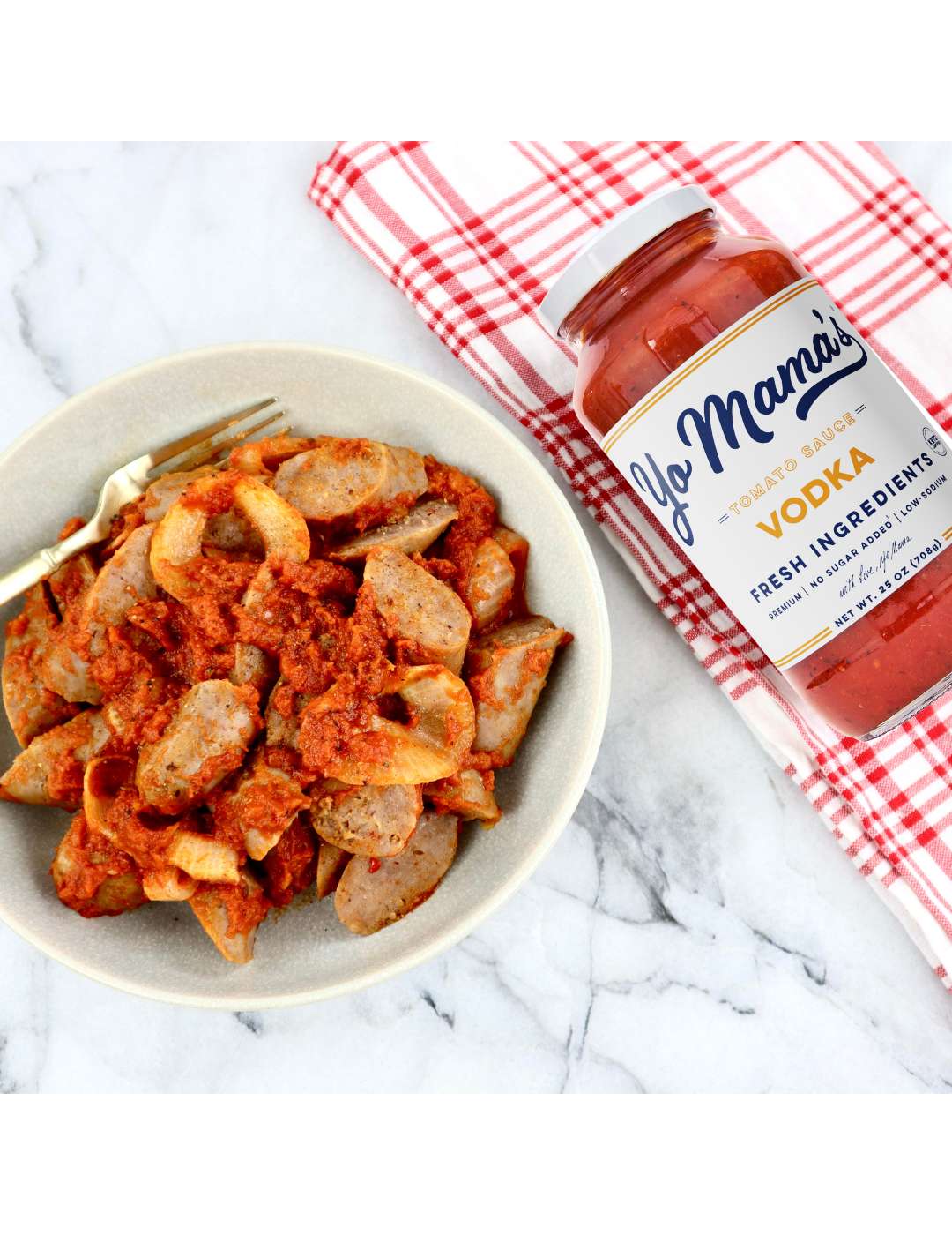 Yo Mama's Vodka Tomato Sauce Shop Pasta Sauces at HEB