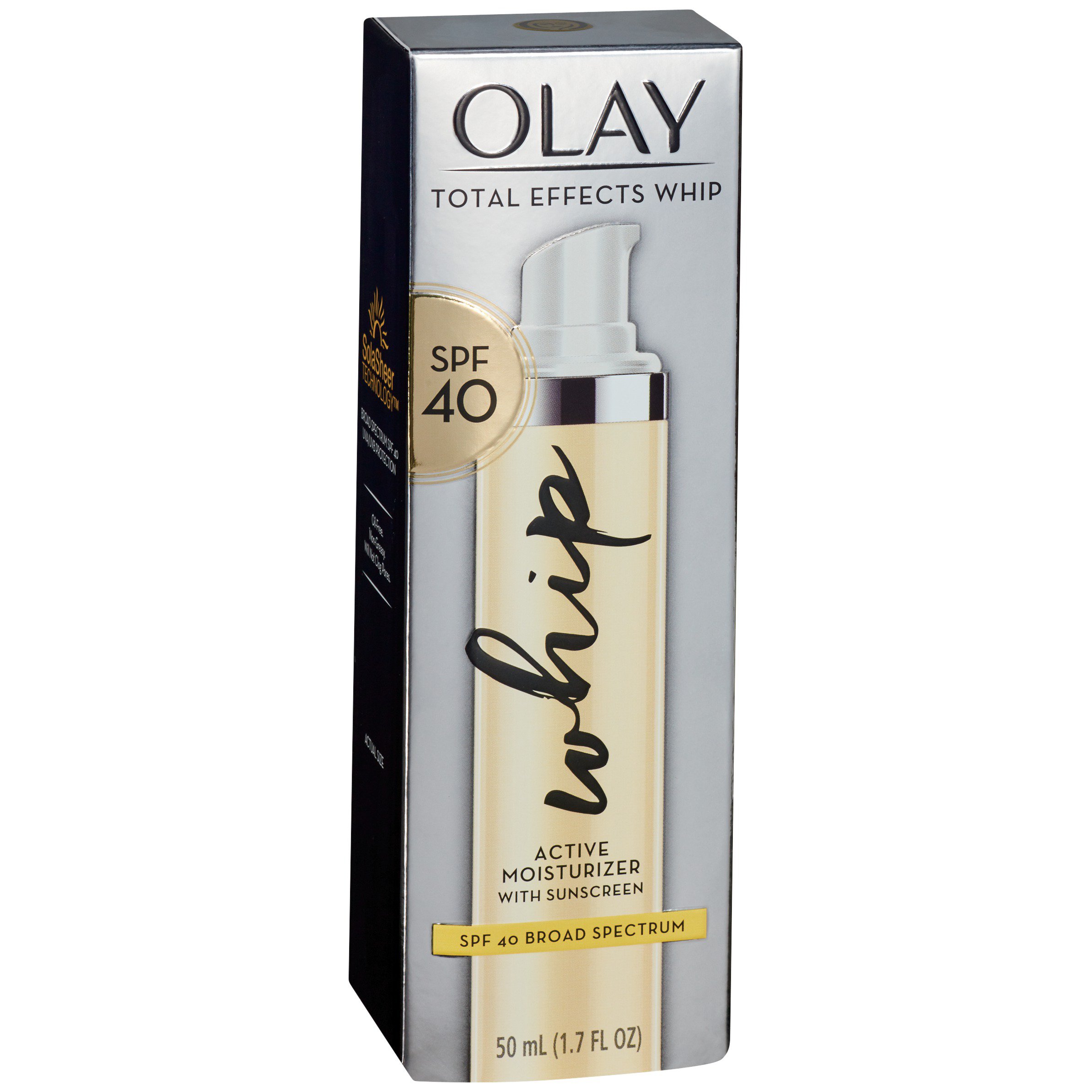Olay SPF 40 Total Effects Whip Active Moisturizer Shop Moisturizers