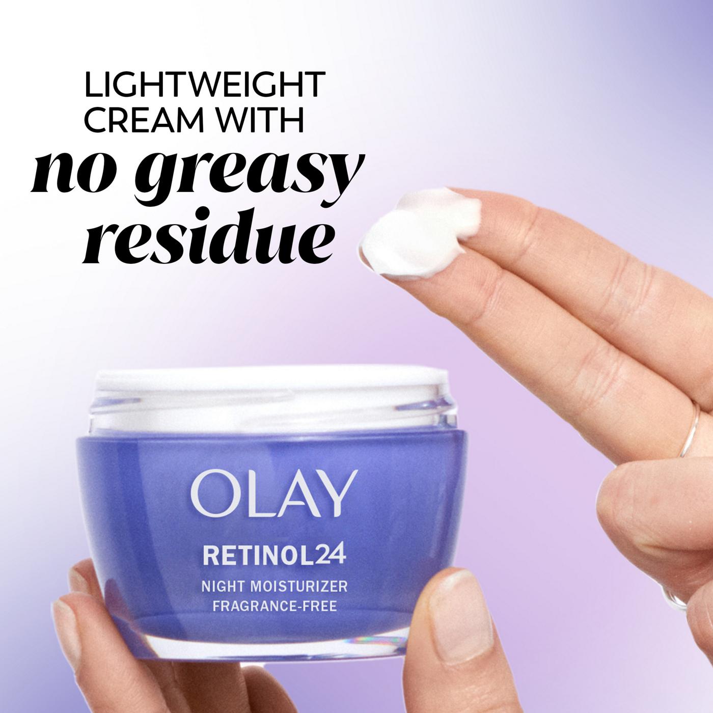 Olay Retinol 24 Night Moisturizer; image 5 of 10