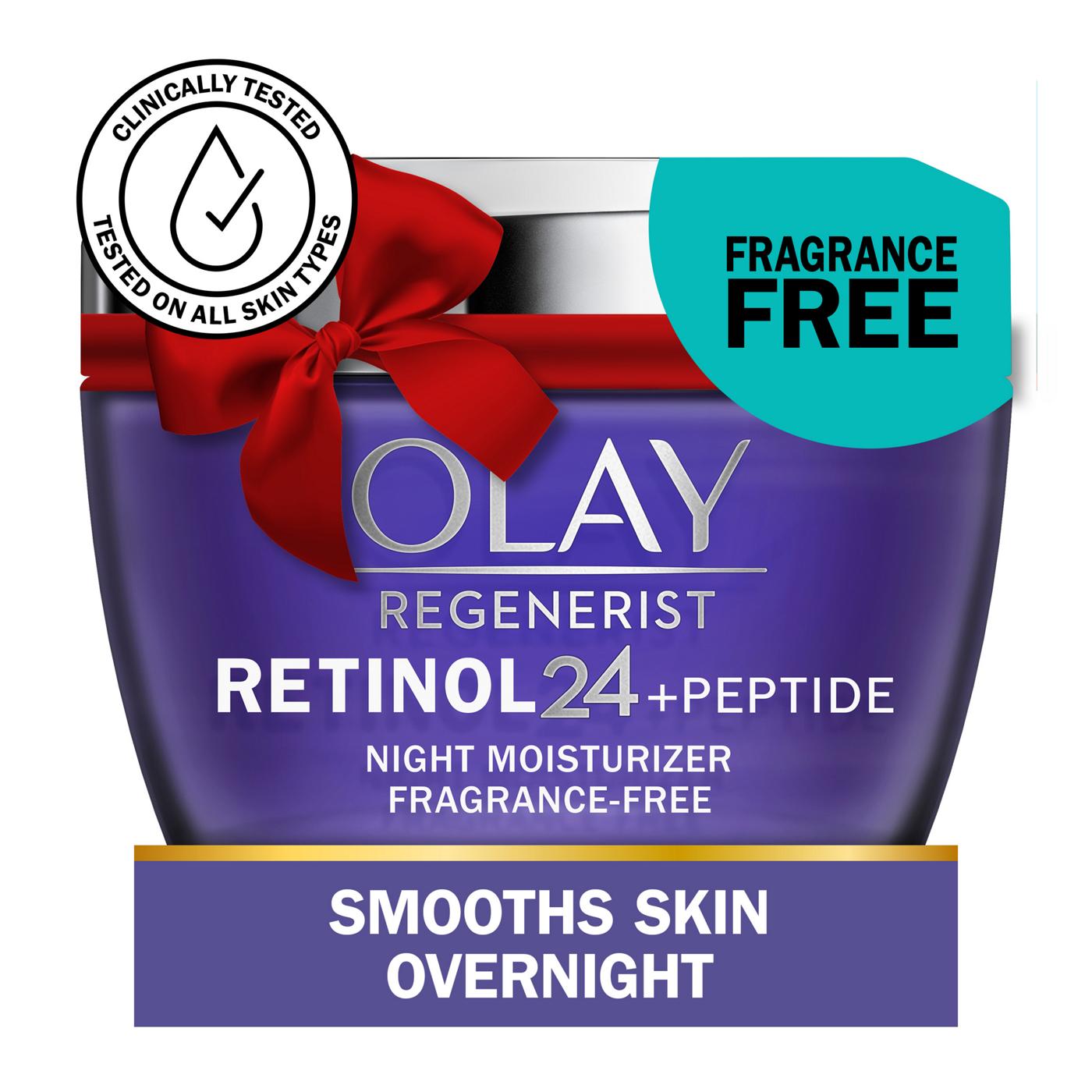 Olay Regenrist Retinol 24 Night Cream; image 7 of 10
