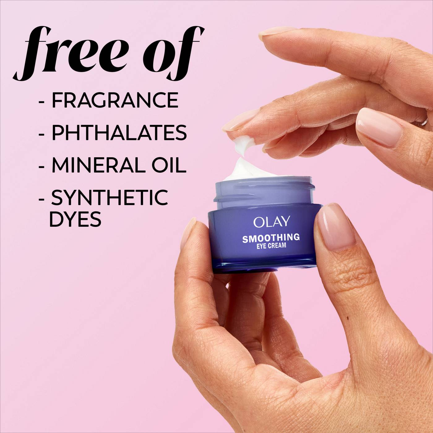 Olay SMOOTHING EYES RETINOL 24 EYE CREAM, Fragrance-Free; image 6 of 8