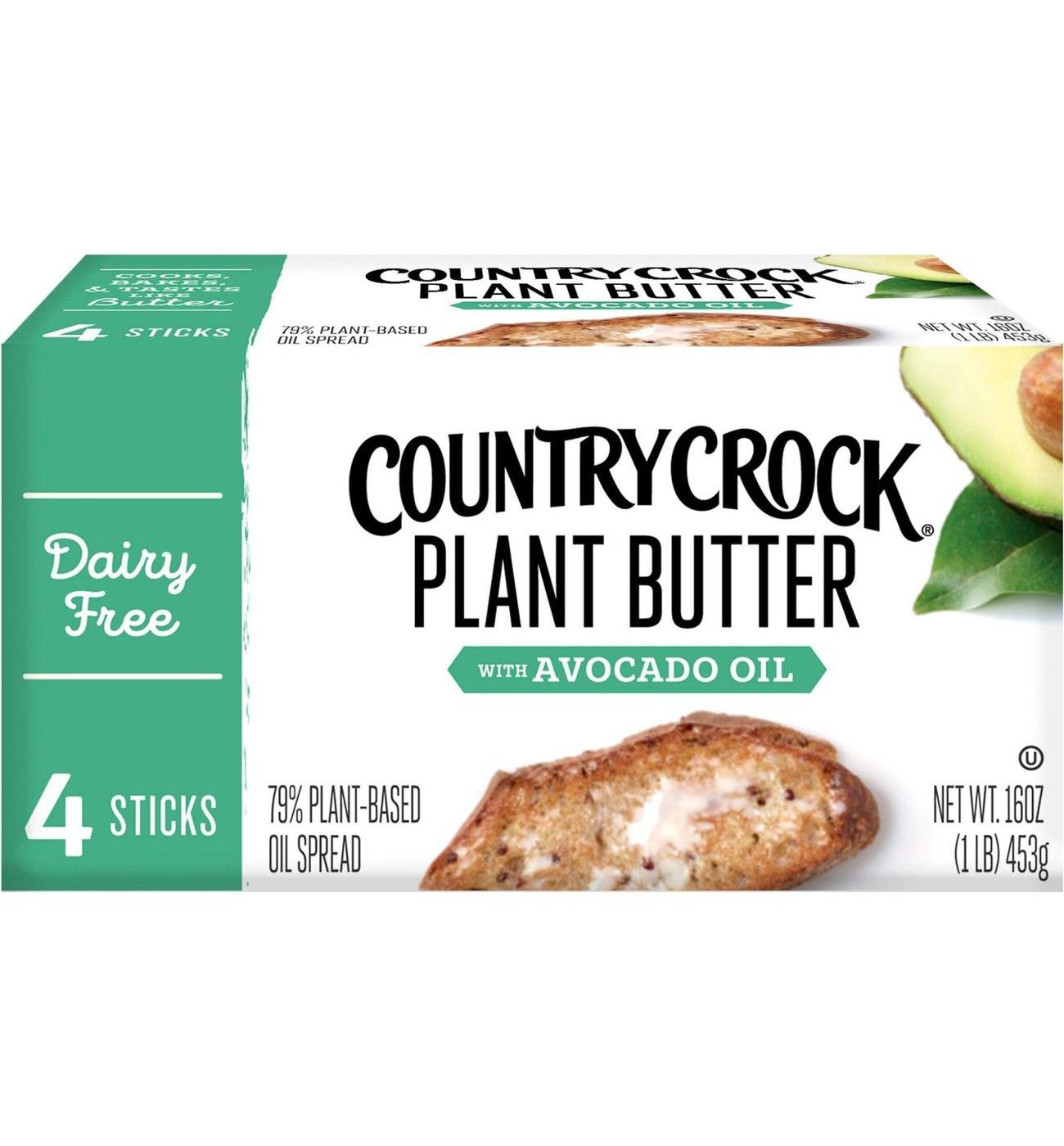 Country Crock Dairy Free Plant Butter with Avocado Oil Sticks Shop