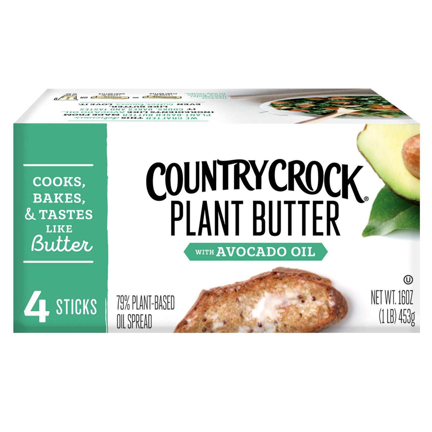 Country Crock Dairy Free Plant Butter with Avocado Oil Sticks; image 3 of 10