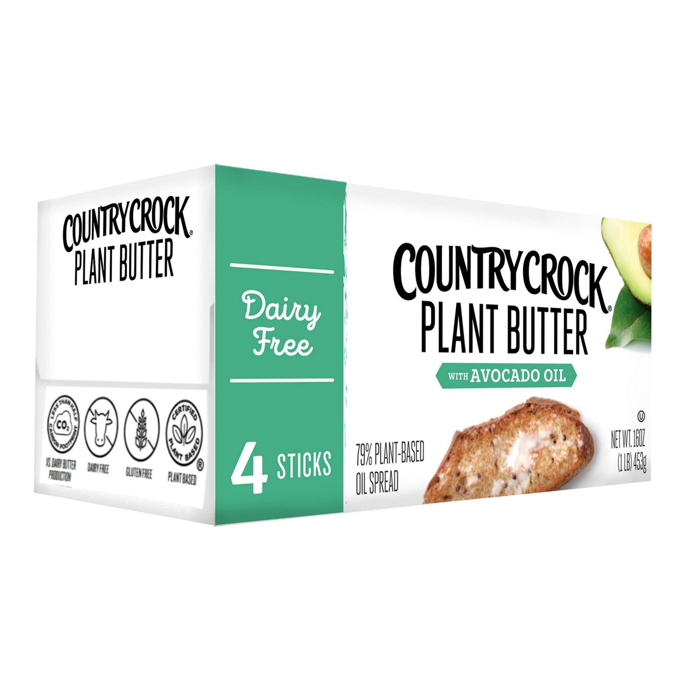 Country Crock Dairy Free Plant Butter with Avocado Oil Sticks; image 4 of 10