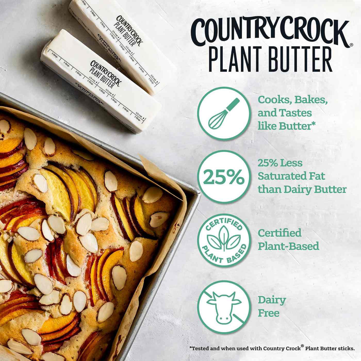 Country Crock Dairy Free Plant Butter Sticks with Avocado Oil; image 3 of 7