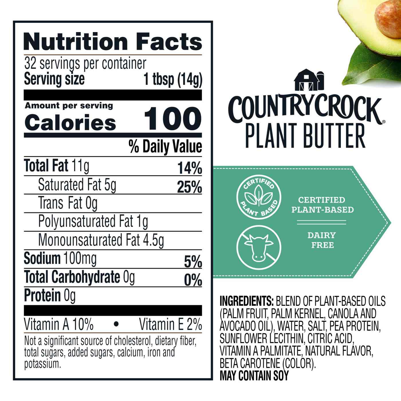 Country Crock Dairy Free Plant Butter Sticks with Avocado Oil; image 6 of 7