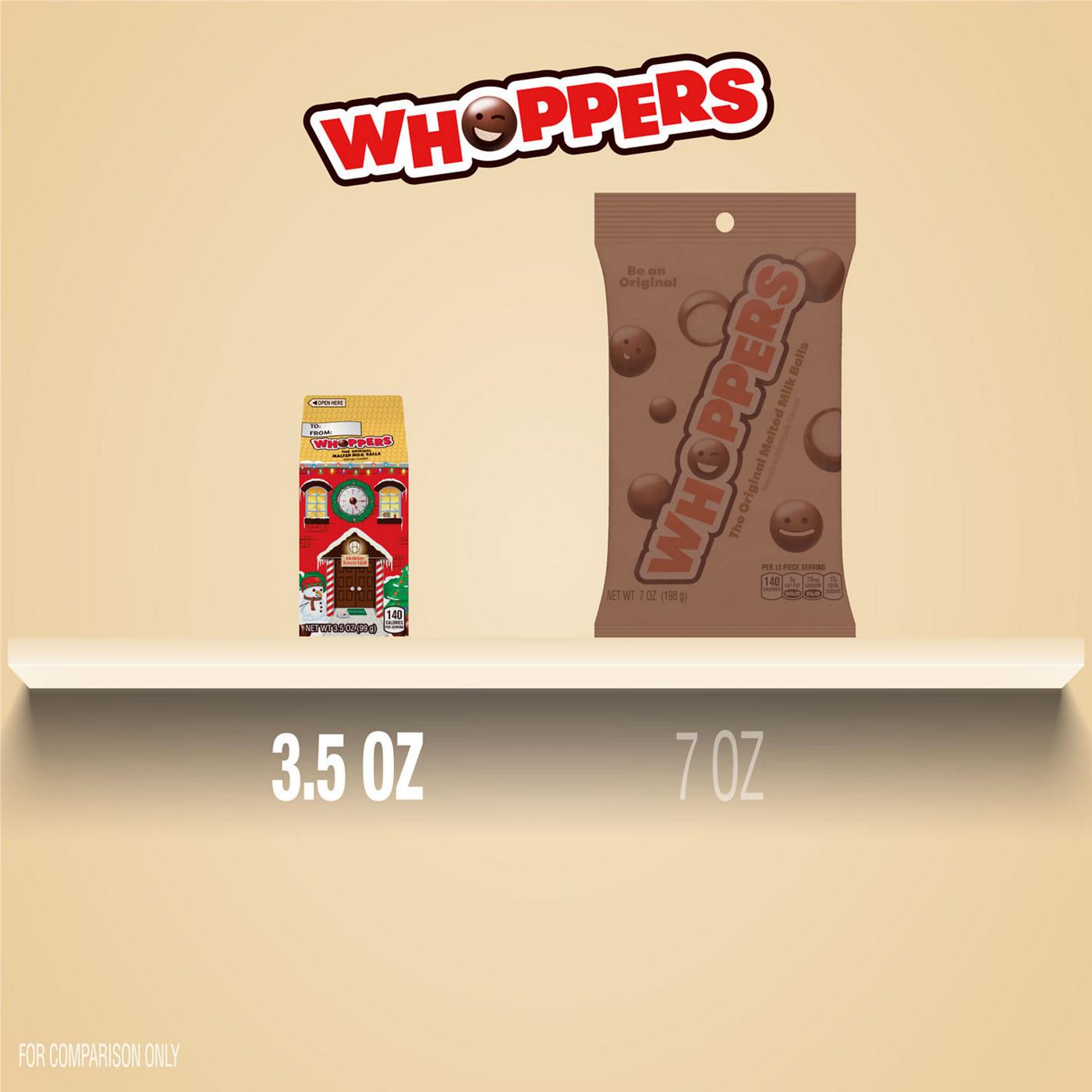 Whoppers Malted Milk Balls Christmas Candy Carton; image 7 of 8