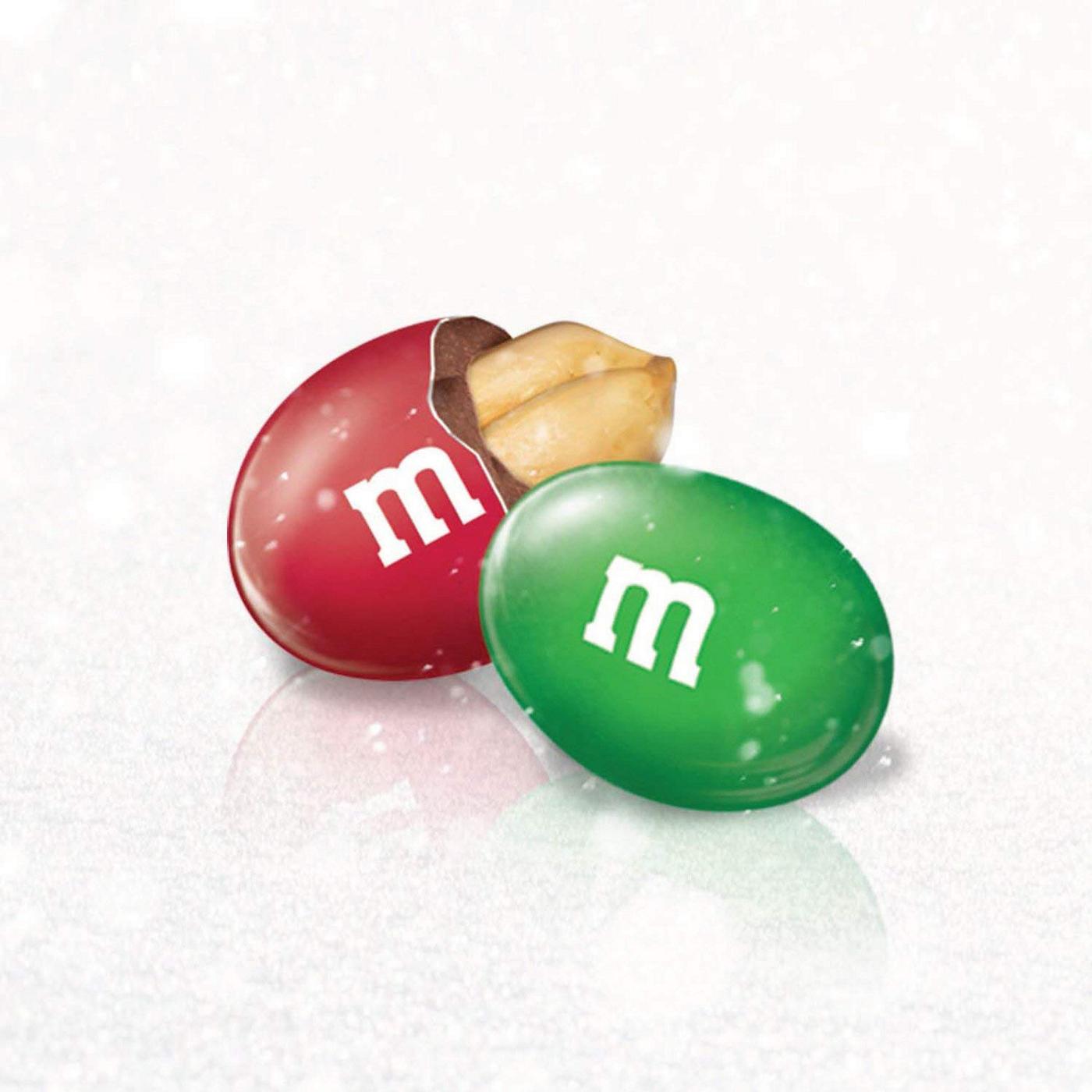 M&M'S Peanut Milk Chocolate Holiday Candy Cane; image 4 of 4