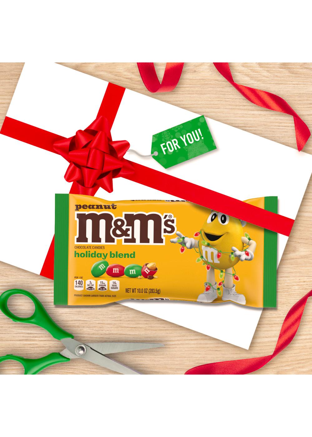 M&M'S Peanut Milk Chocolate Christmas Candy; image 5 of 7