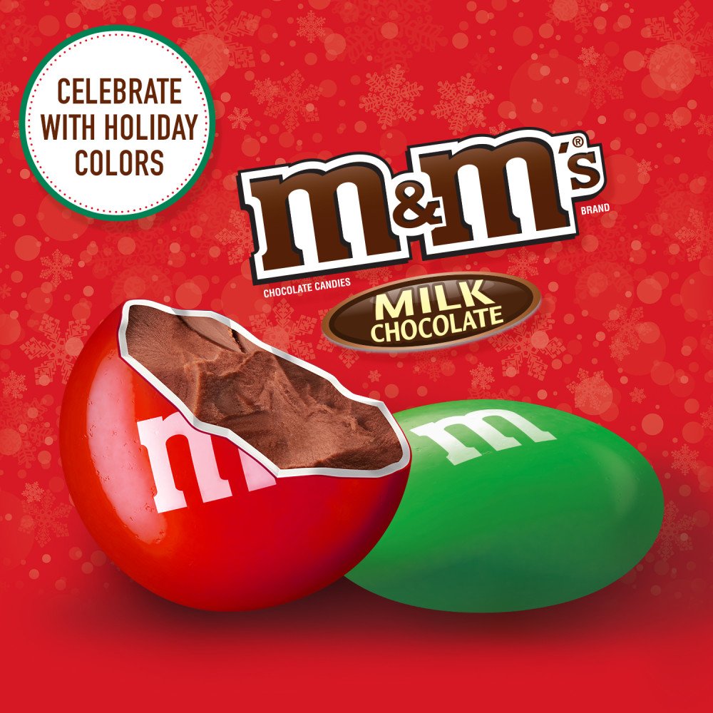 M&M'S Mint Chocolate Candy Holiday Bag - Shop Candy at H-E-B