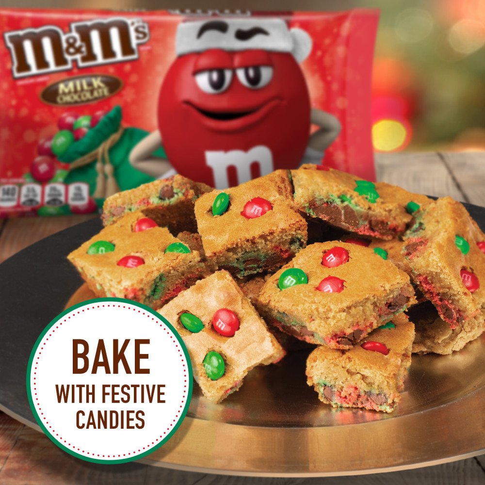 M&M'S Mint Chocolate Candy Holiday Bag - Shop Candy at H-E-B