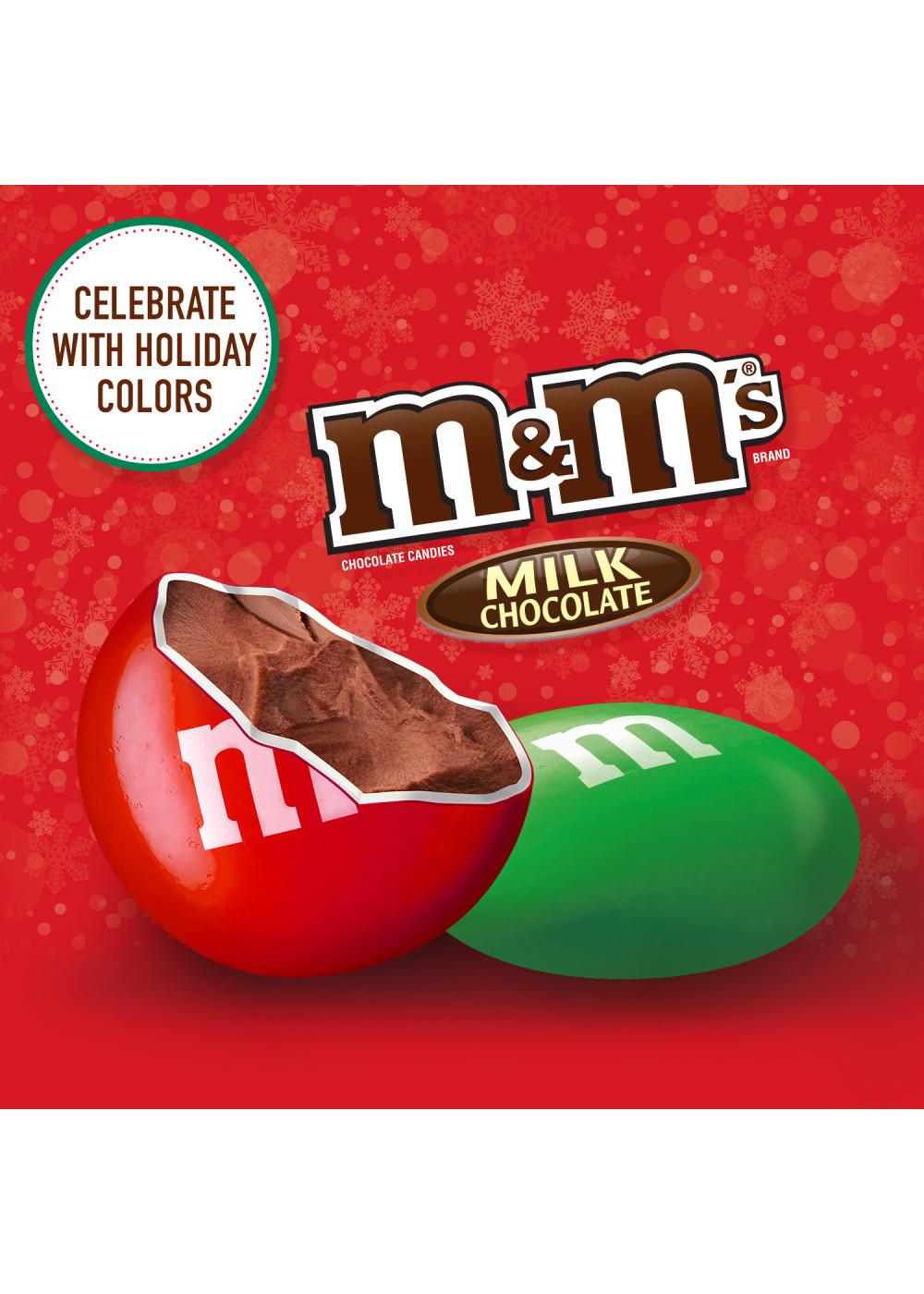 M&M'S Milk Chocolate Christmas Candy; image 7 of 7