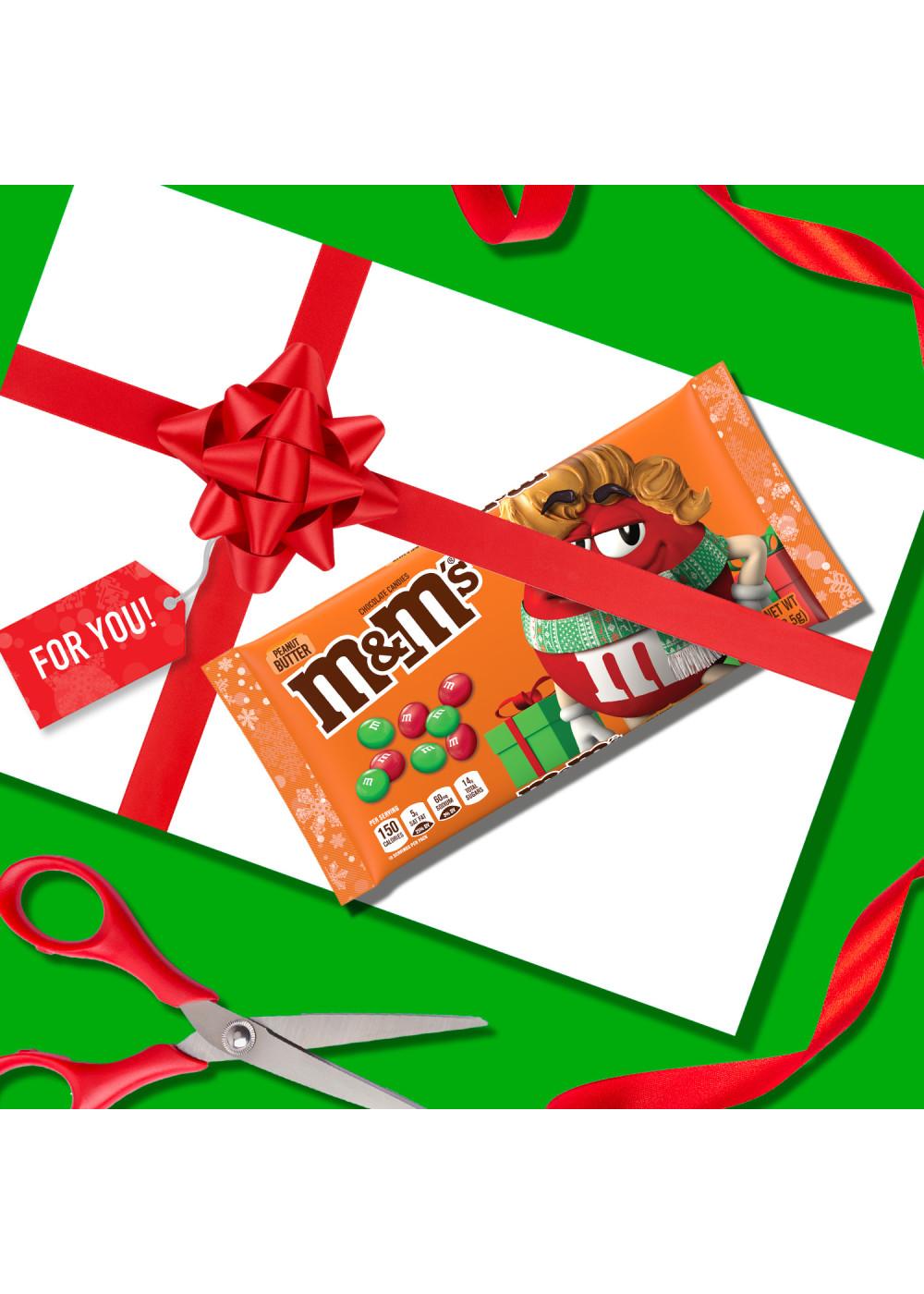 M&M's Christmas Peanut Box - Shop Candy at H-E-B