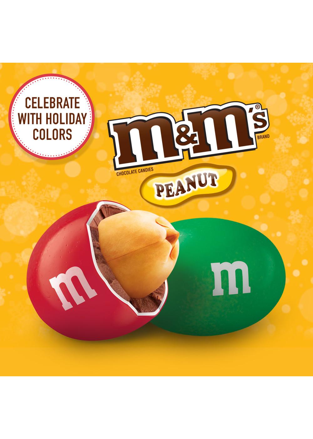 M&M'S Peanut Milk Chocolate Holiday Candy; image 4 of 6