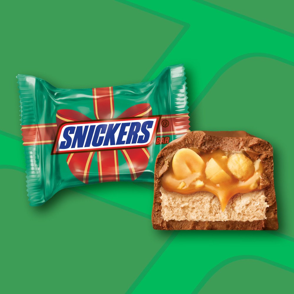 Snickers® Milk Chocolate Bark Christmas Candy Bag, 5 oz - Kroger