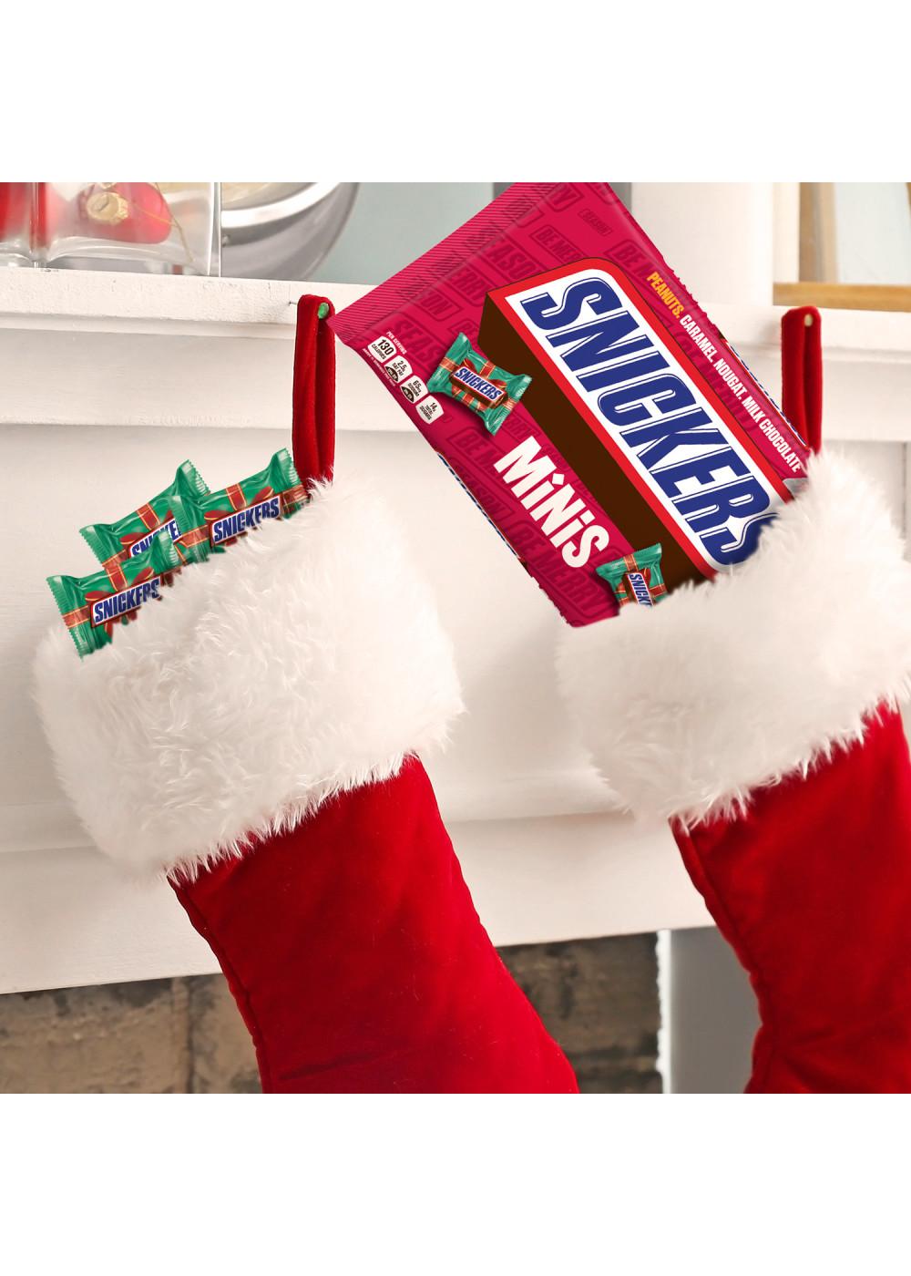 Snickers Minis Milk Chocolate Holiday Candy; image 4 of 7