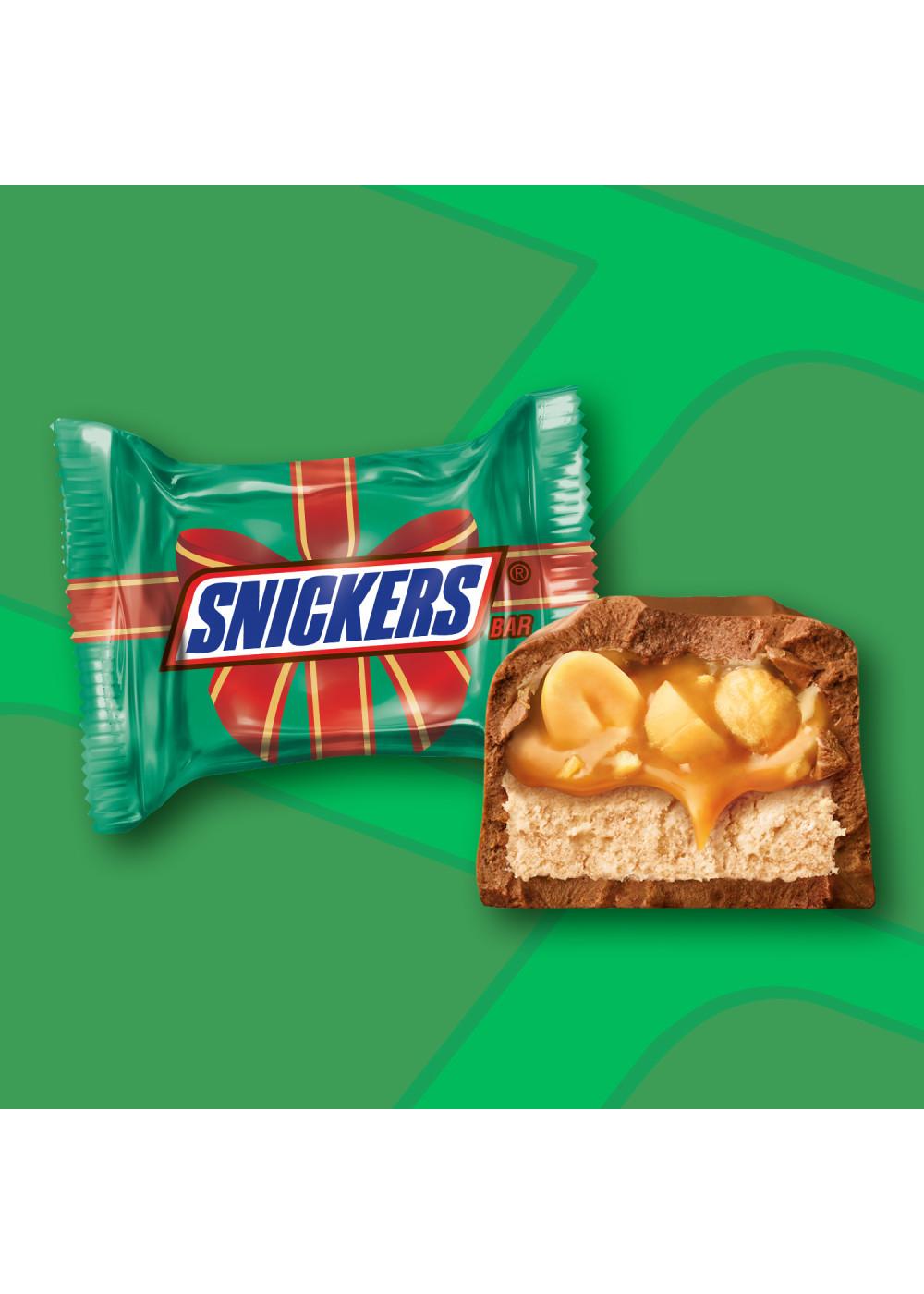 Snickers Minis Milk Chocolate Holiday Candy; image 7 of 7