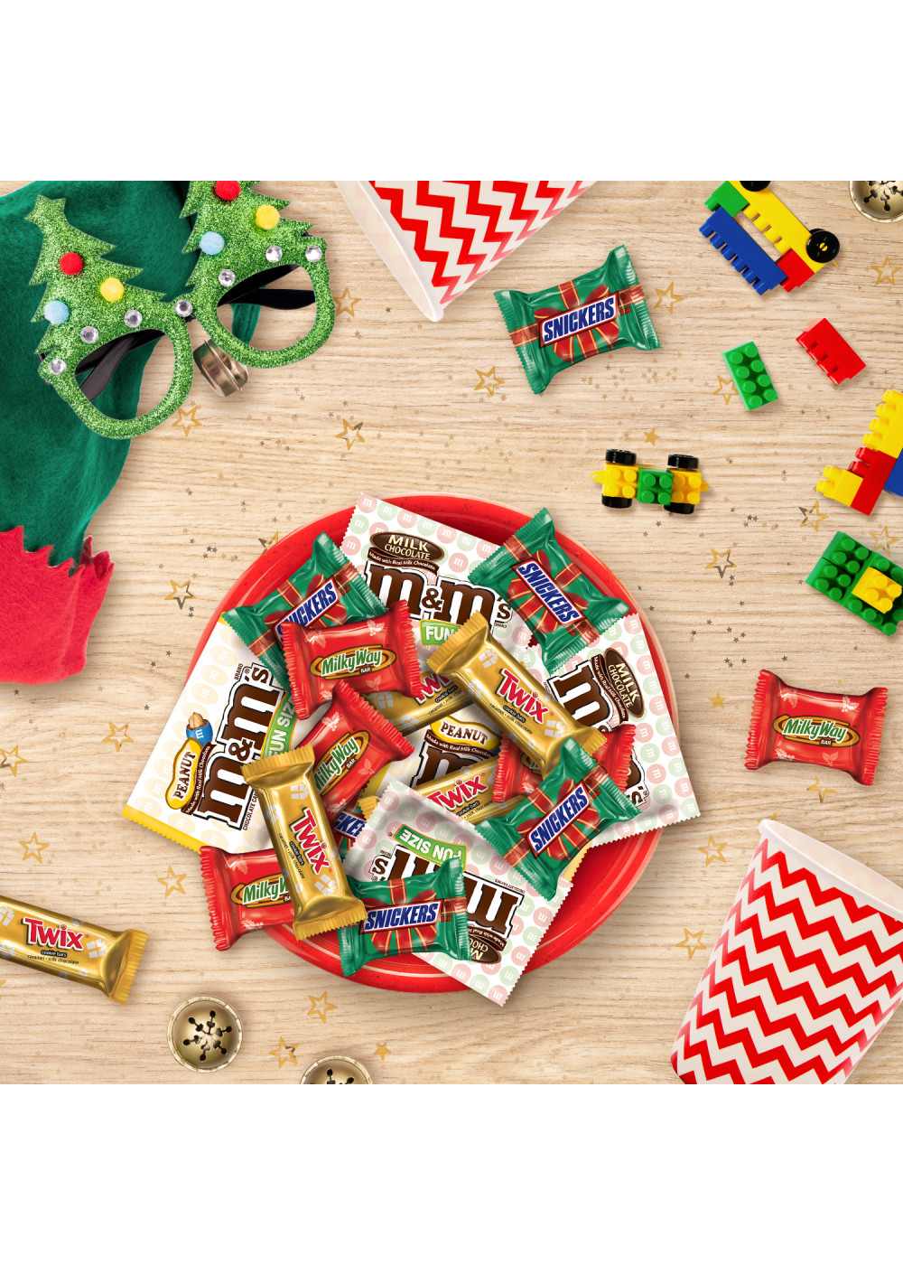 M&M'S, Snickers, Twix & Milky Way Assorted Chocolate Holiday Candy; image 7 of 7