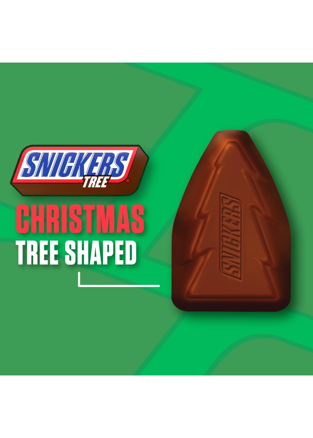 Snickers Trees Chocolate Holiday Candy Bars; image 2 of 7