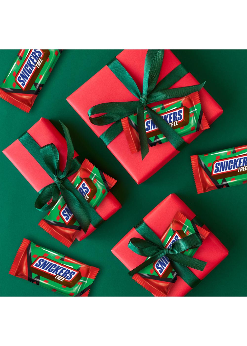 Snickers Trees Chocolate Holiday Candy Bars; image 3 of 7