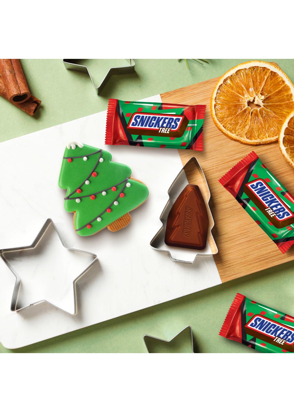 Snickers Trees Chocolate Holiday Candy Bars; image 4 of 7