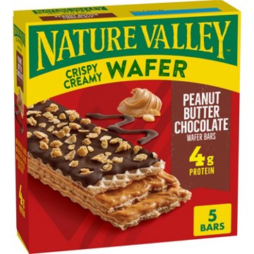 Nature Valley Peanut Butter Chocolate Crispy Creamy Wafer Bars