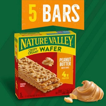 Nature Valley Peanut Butter Crispy Creamy Wafer Bars