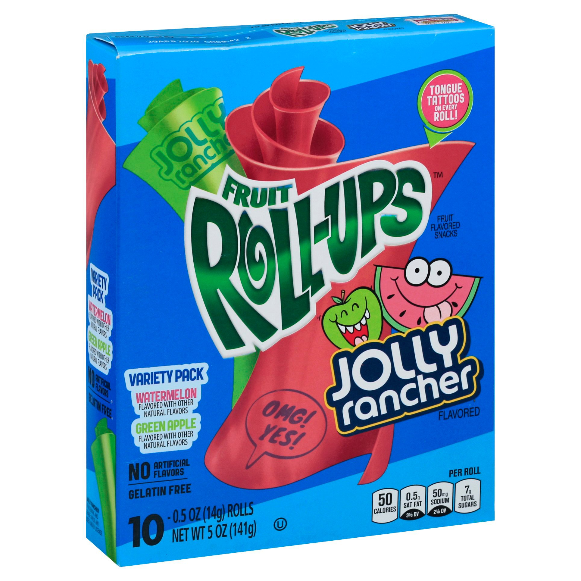 Betty Crocker Fruit Rollups Jolly Rancher Fruit Snacks Variety Pack 2265