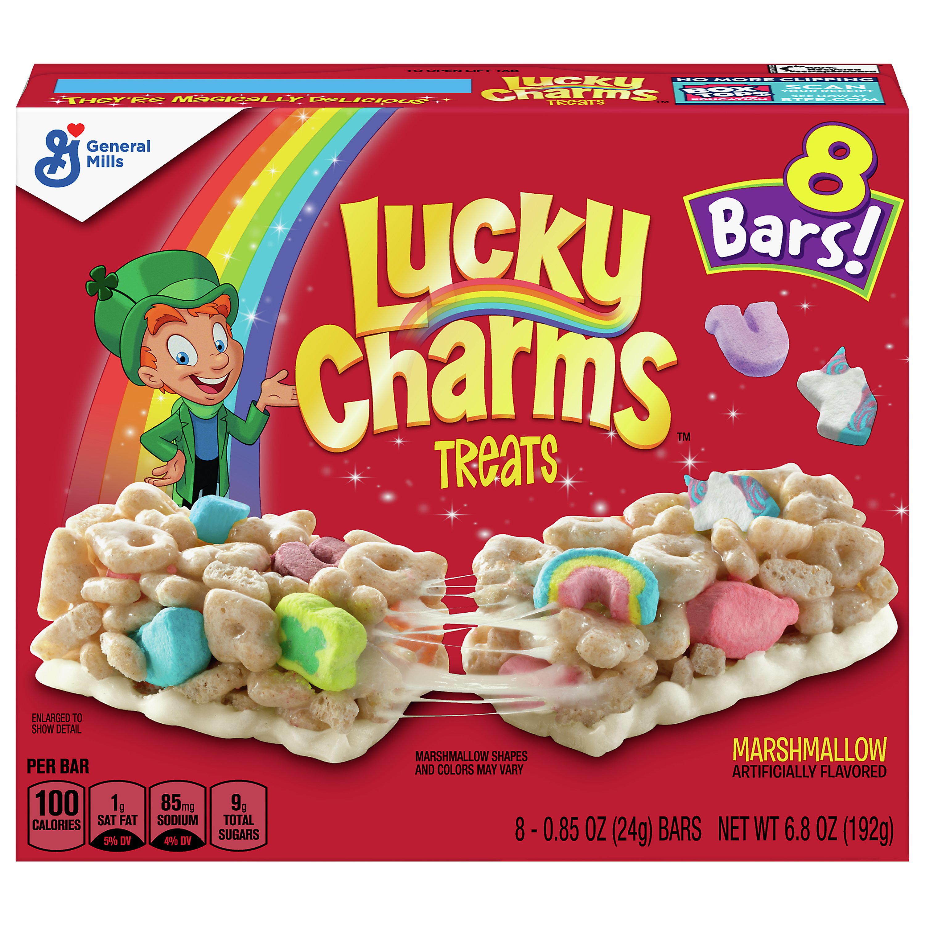 General Mills Lucky Charms Treats Bars - Shop Snacks Candy At H-e-b