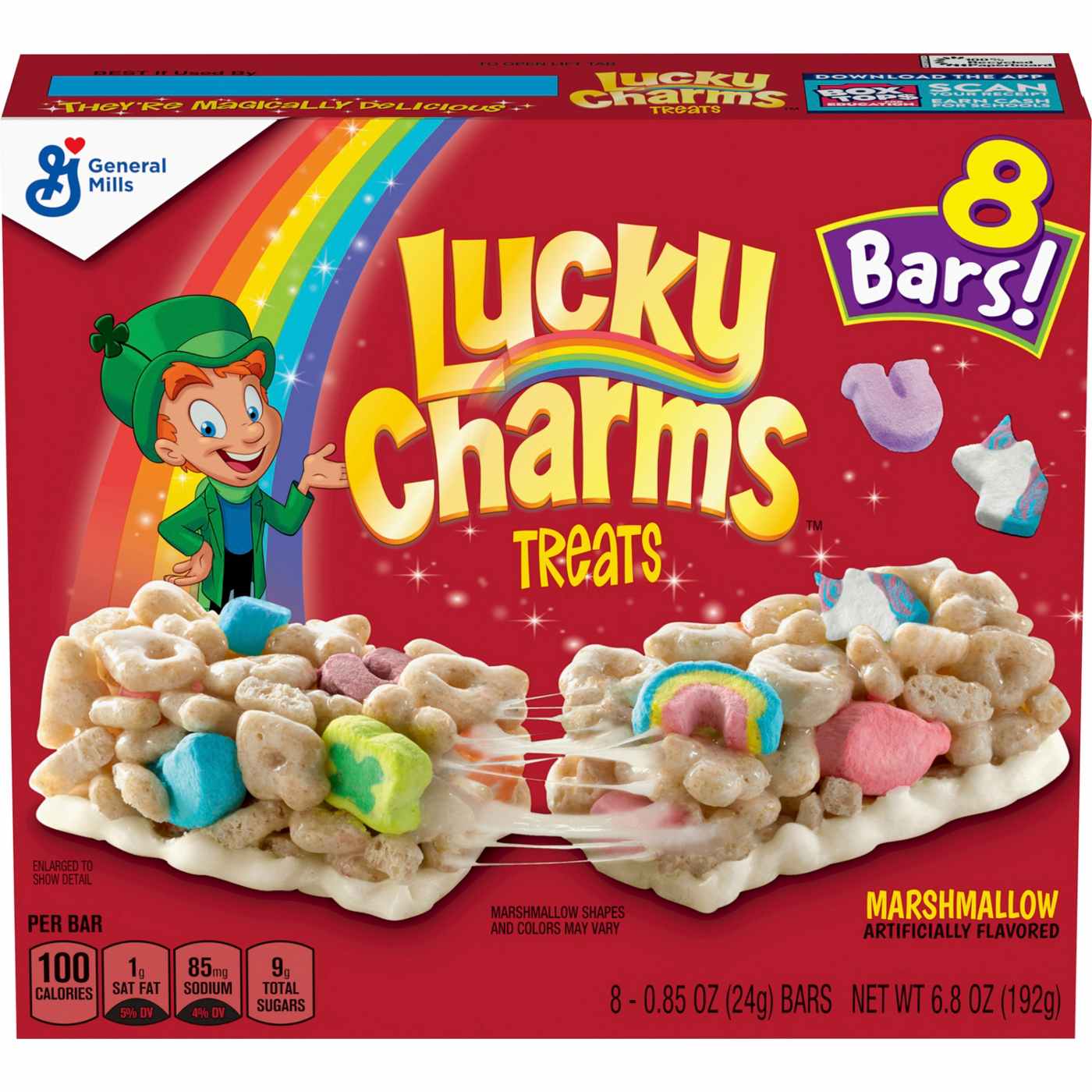 General Mills Lucky Charms Treats Bars; image 1 of 7