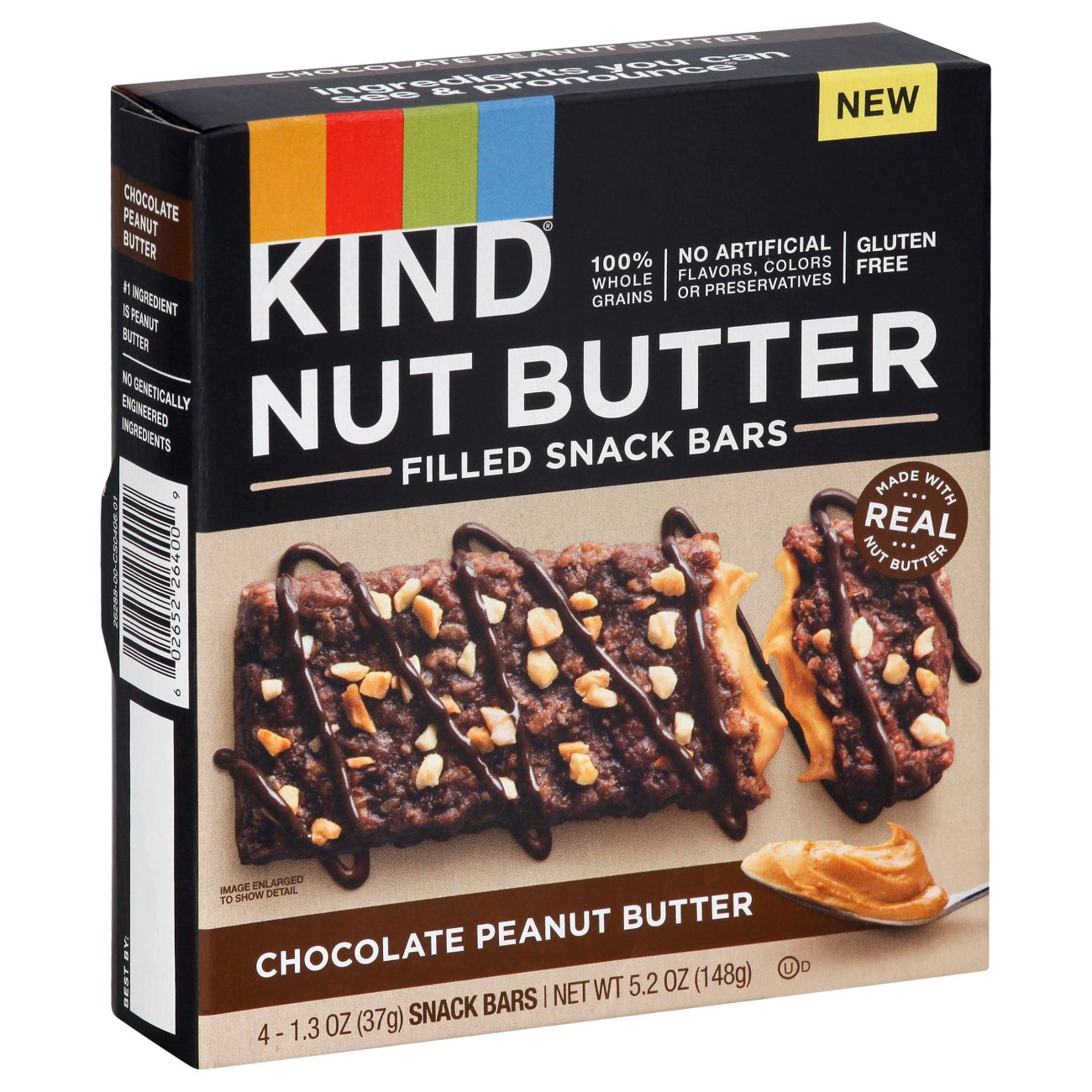 Kind Nut Butter Nut Butter Chocolate Peanut Butter Filled Snack Bars