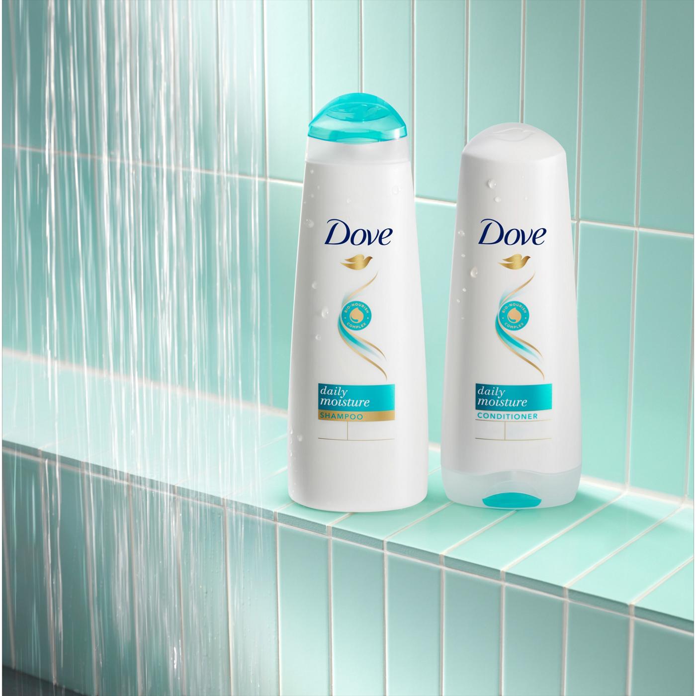 Dove Shampoo & Conditioner Daily Moisture, 2 Pk; image 8 of 9