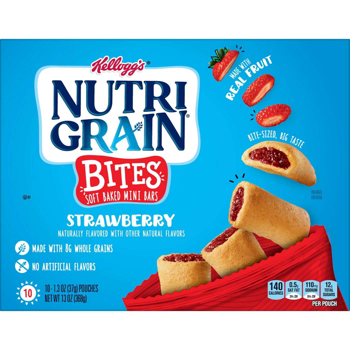 Nutri-Grain Bites Strawberry Soft Baked Mini Breakfast Bars; image 2 of 5
