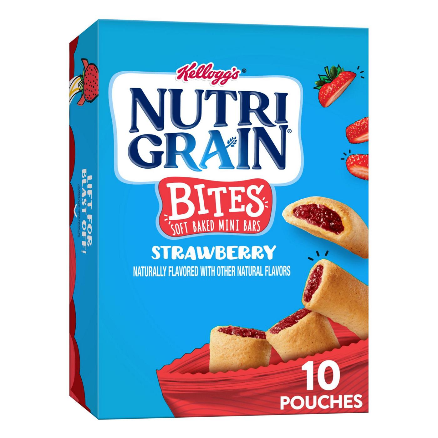 Nutri-Grain Bites Strawberry Soft Baked Mini Breakfast Bars; image 3 of 5