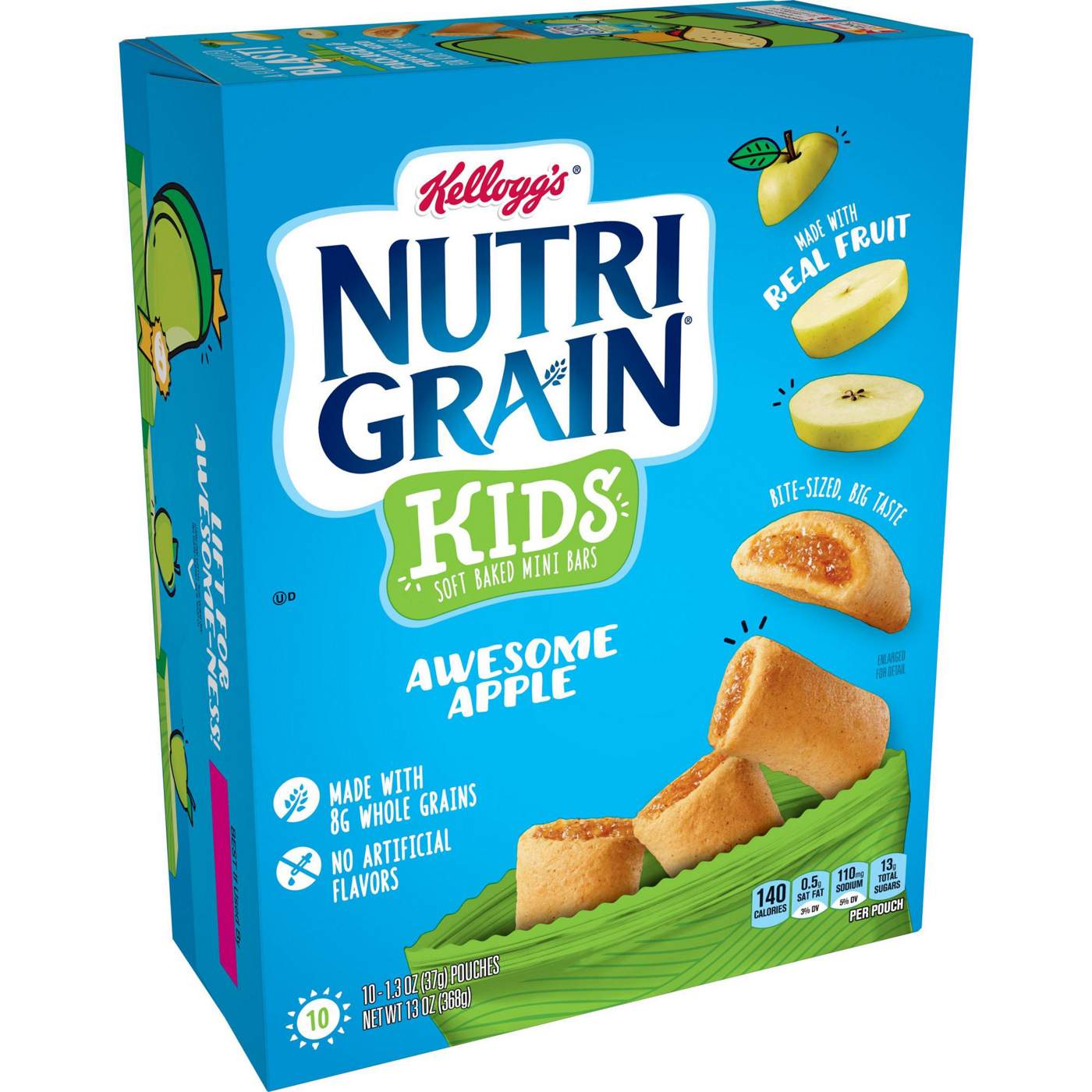 Kellogg's Nutri-Grain Kids Soft Baked Mini Bars Awesome Apple; image 1 of 6