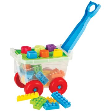 My First Moments Building Block Wagon