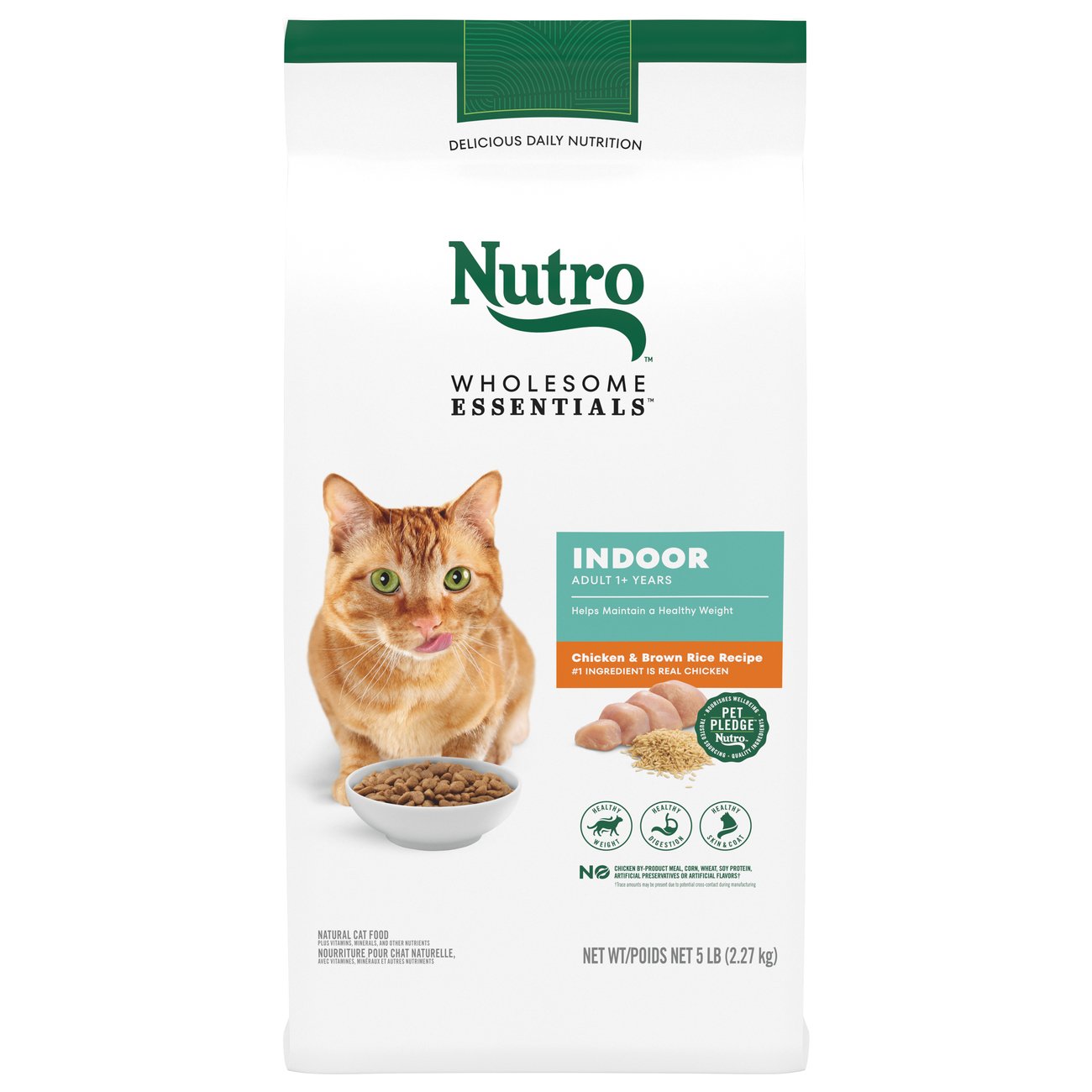 Nutro Wholesome Essentials Indoor Cat Chicken & Brown Rice Recipe Dry
