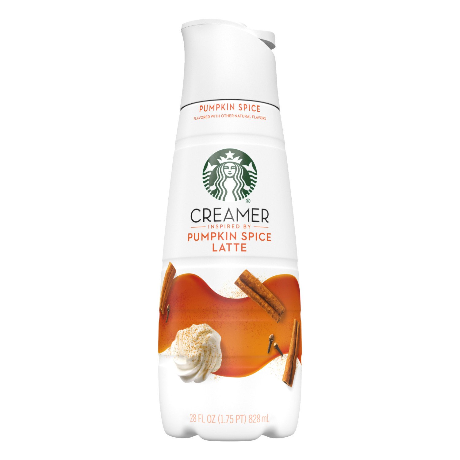 Starbucks Pumpkin Spice Latte Liquid Coffee Creamer Shop Coffee