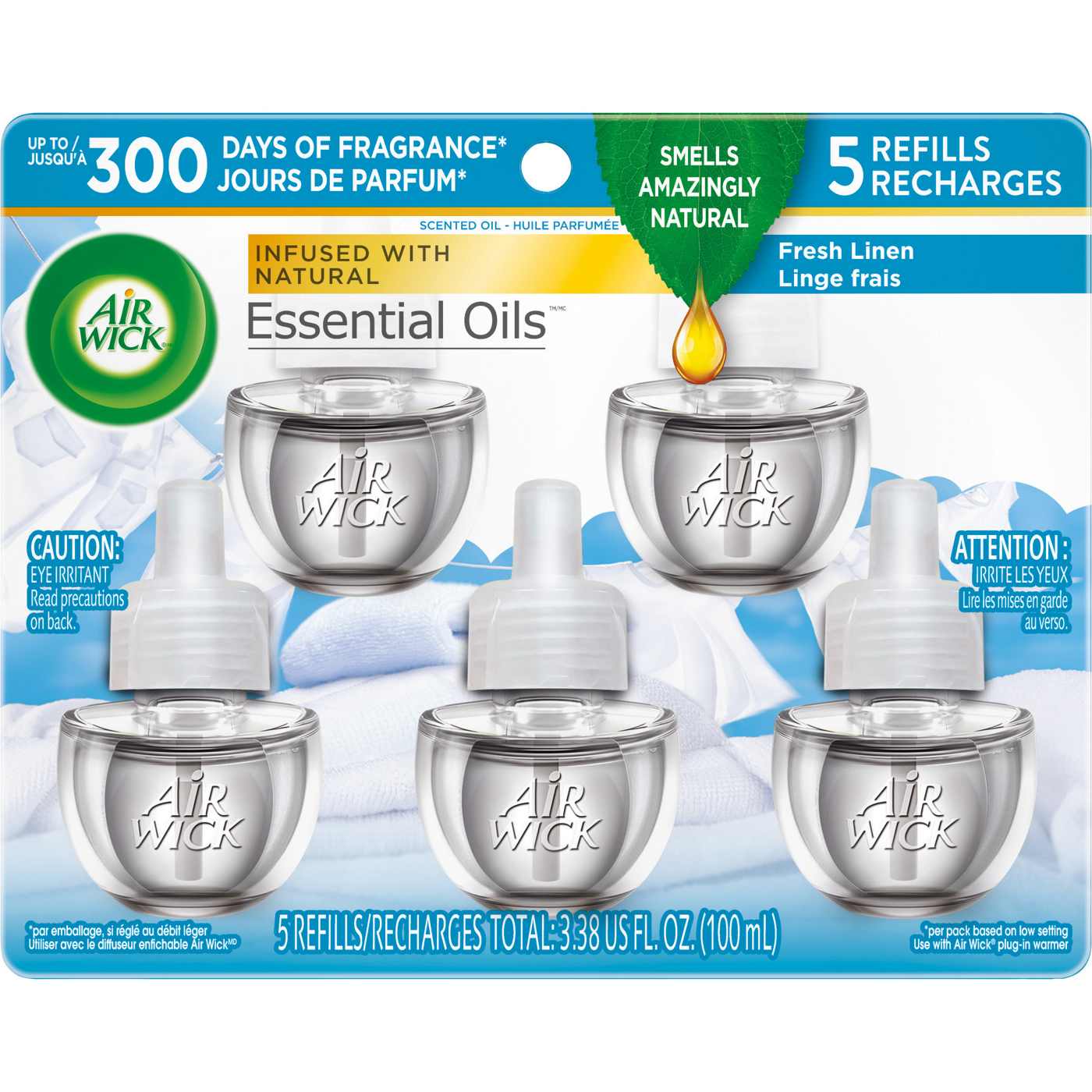 Air Wick Scented Oil Refills - Fresh Linen; image 1 of 7