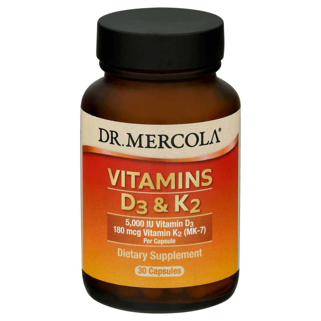 Dr. Mercola Vitamins D3 & K2 Capsules Shop Vitamins AZ at HEB