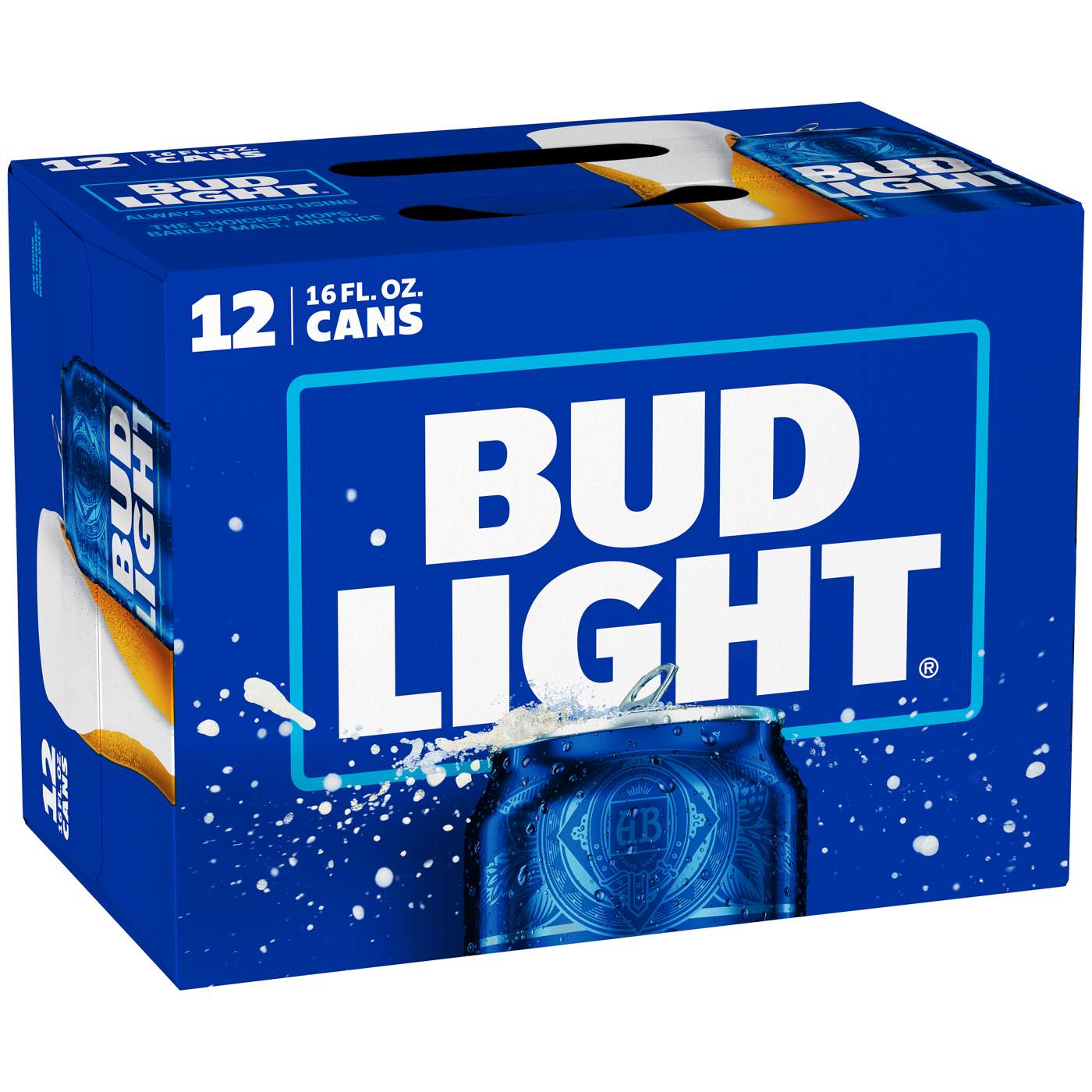 Bud Light Beer 16 oz Cans; image 1 of 2