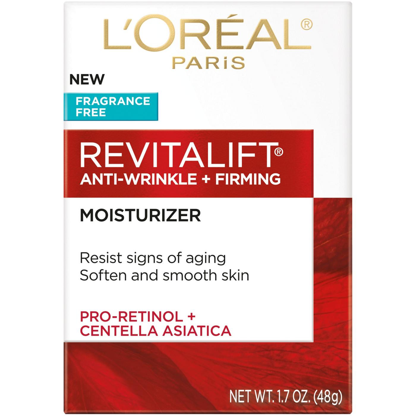 L'Oréal Paris Revitalift Anti-Aging Face and Neck Cream Fragrance Free; image 1 of 8