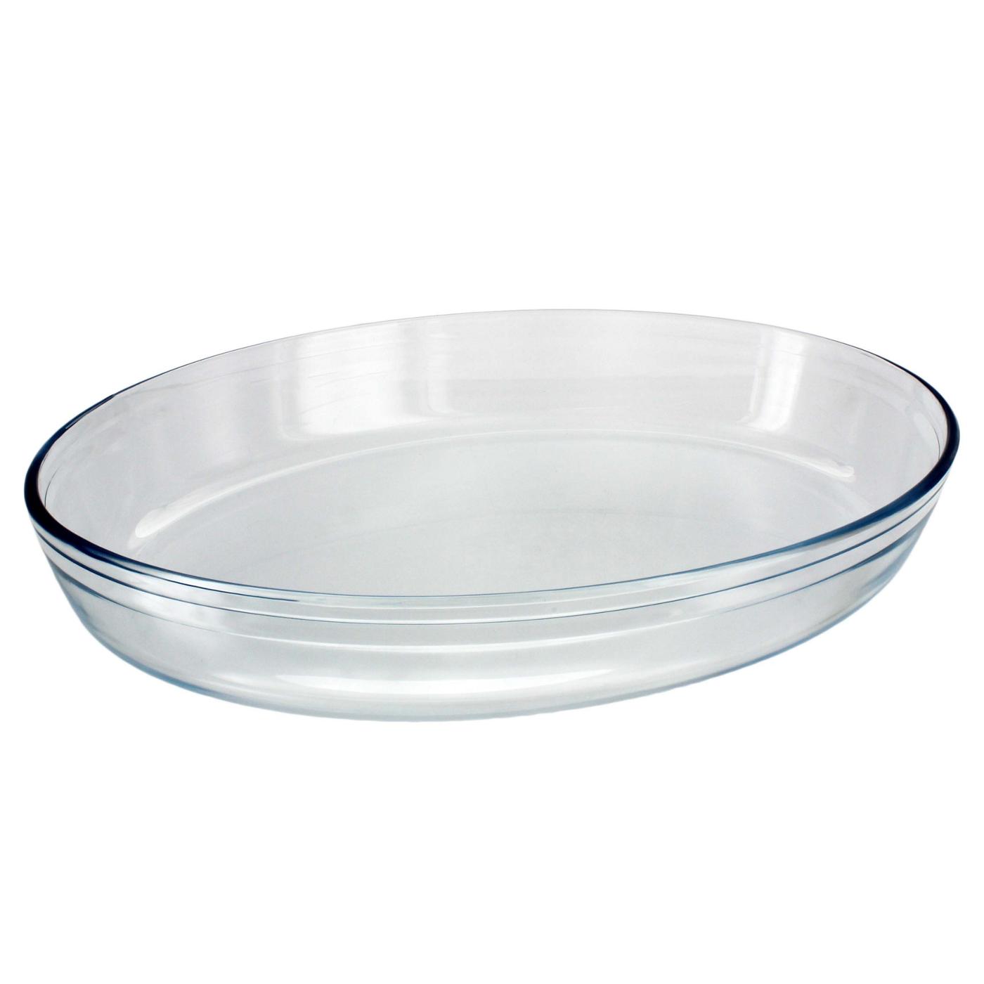 Kitchen & Table by HEB Tempered Borosilicate Oval Roaster Shop Pans