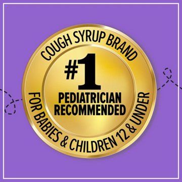 Zarbee's Baby Cough Syrup + Immune with Agave + Zinc - Grape