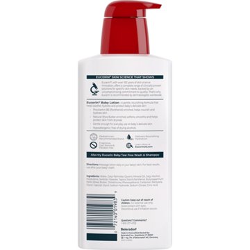 Eucerin Baby Body Lotion, 13.5 oz