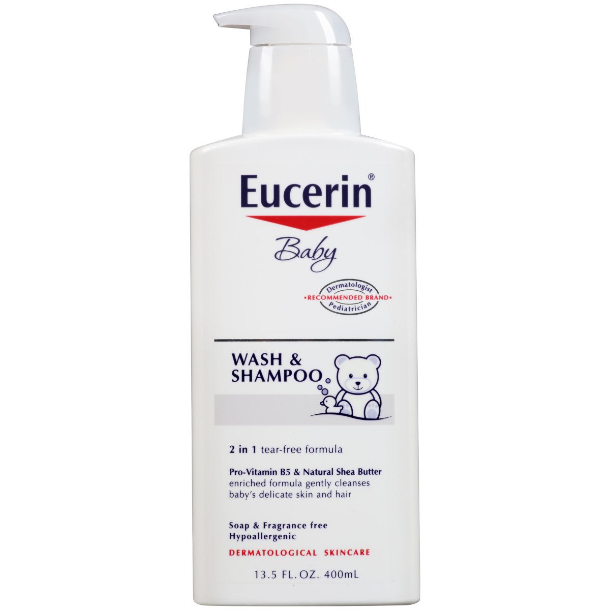 forvirring Fordi Pris Eucerin Baby Unscented Wash & Shampoo - Shop Bath & Hair Care at H-E-B