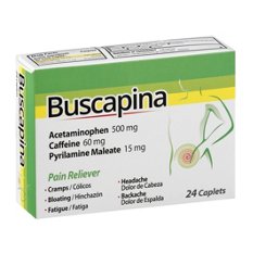 Buscapina Pain Reliever Caplets, 24 ct | Joe V's Smart Shop | Low