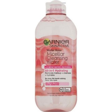 Garnier SkinActive All-in1 Hydrating Micellar Cleansing Rose Water, 13.5 oz