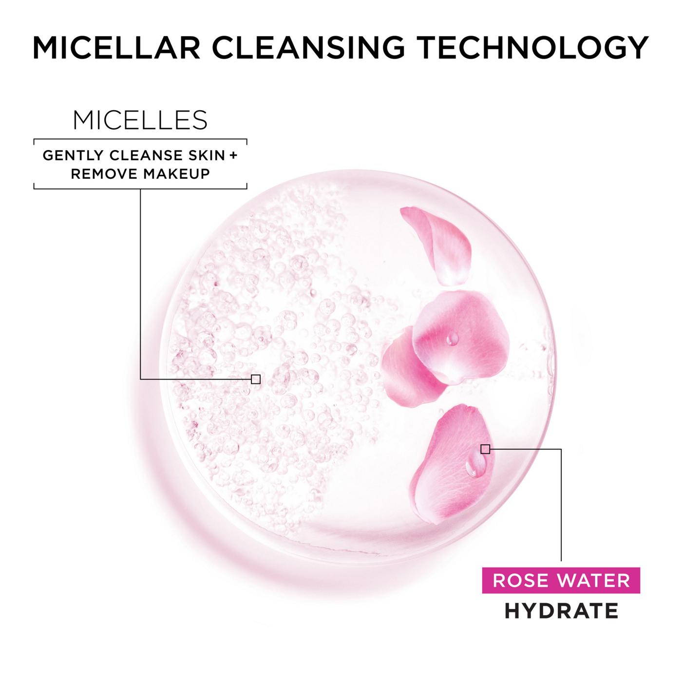 Garnier SkinActive All-in1 Hydrating Micellar Cleansing Rose Water; image 5 of 7