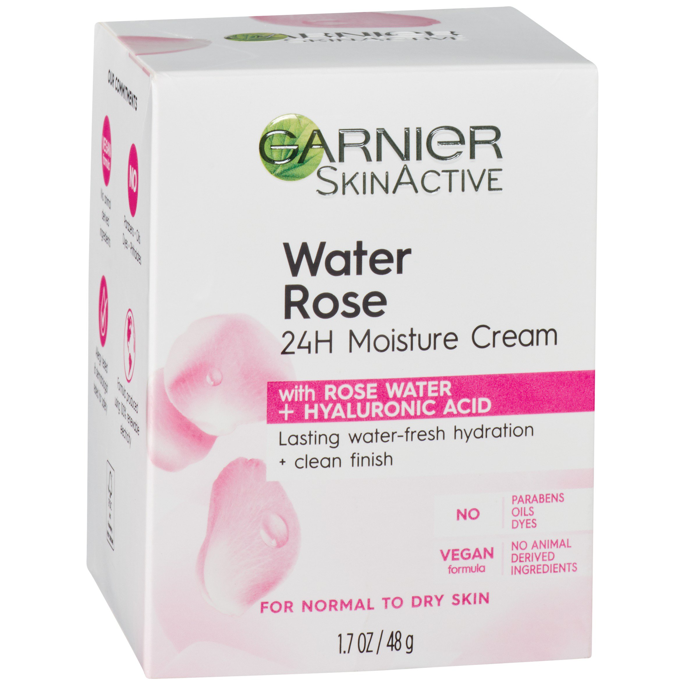 Garnier Water Rose 24 Hour Moisturizer Cream Shop Moisturizers at HEB